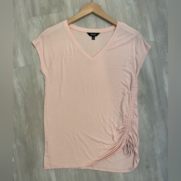 Women's Simply Vera Vera Wang Everyday Movement Side-Drawstring Tee - Picture 4 of 4